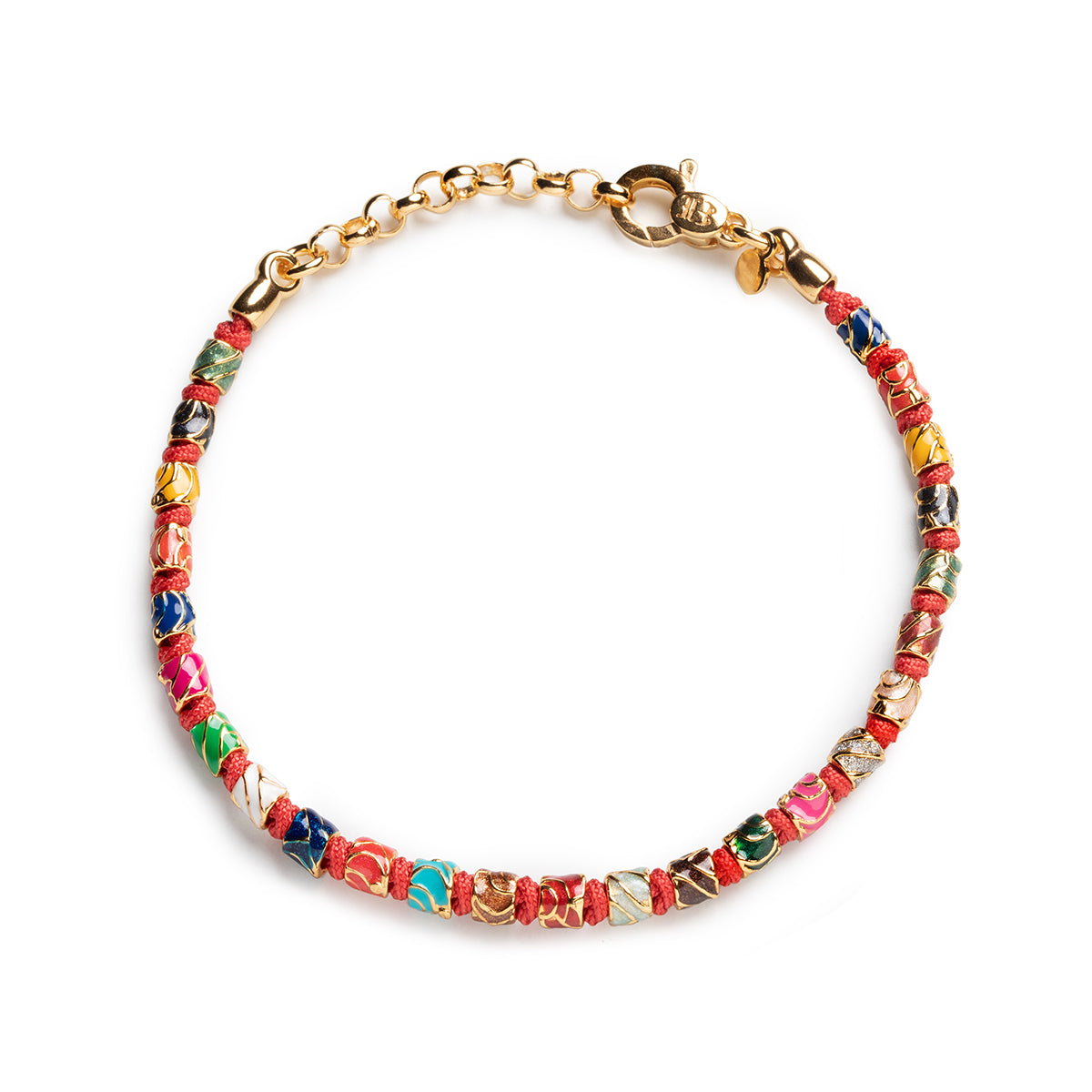 Bracciale Sogno Rosso e Dorato