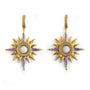 Ohrringe Astro Glyzinie Opal