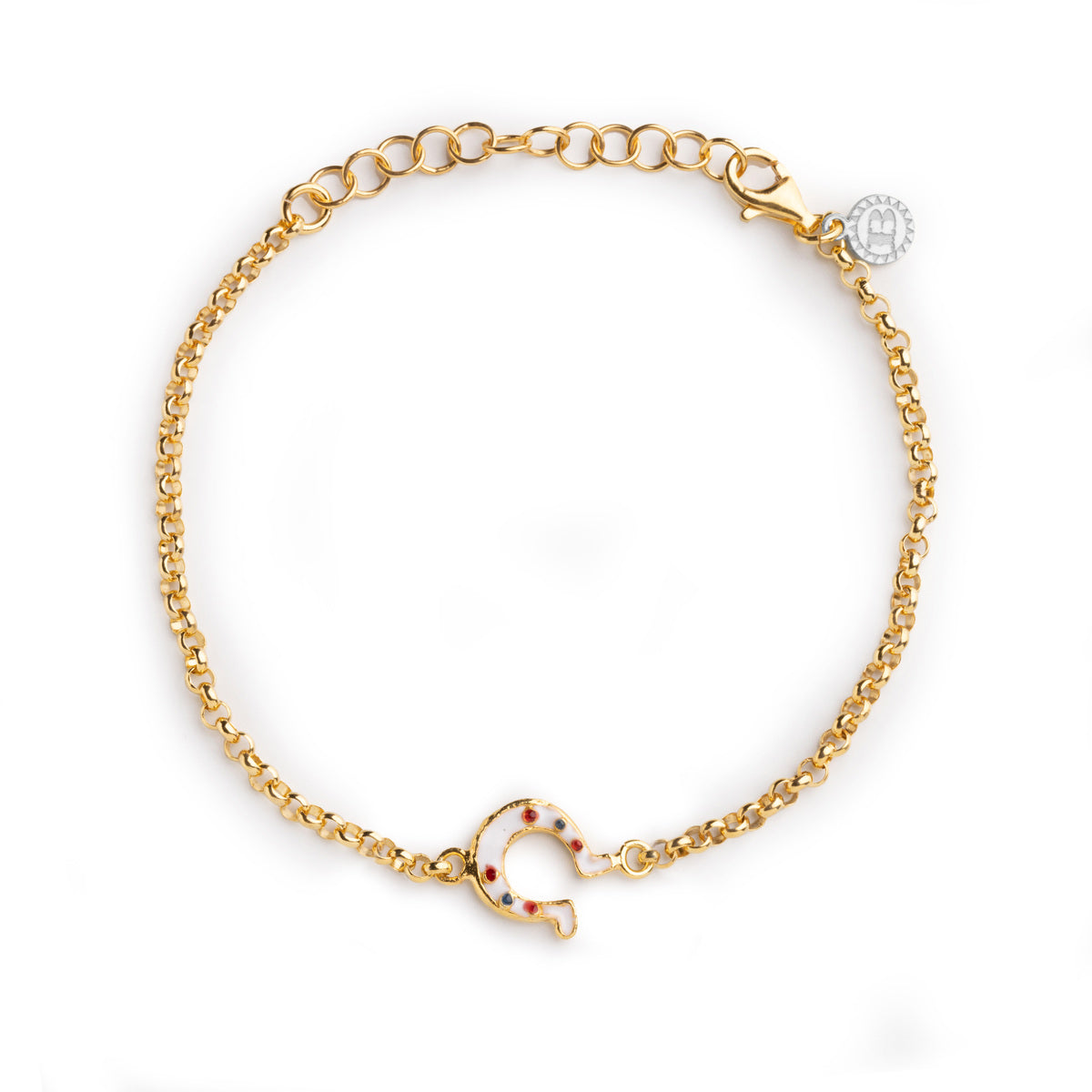 Armband Rolo Hufeisen