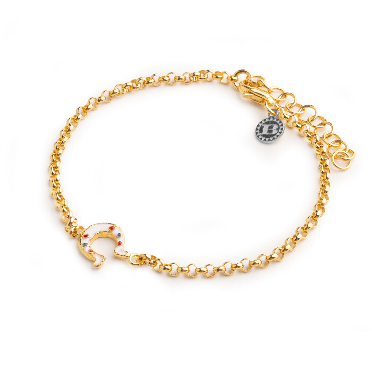 Armband Rolo Hufeisen