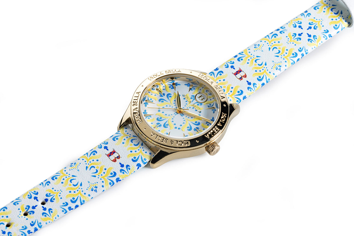 Orologio Maiolica Chiaro