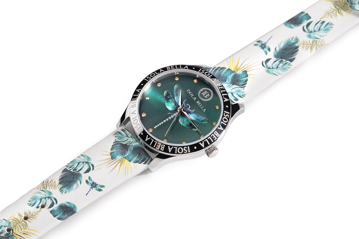 Orologio Libellula Smeraldo