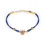 Kordelarmband mit Karrenanhänger