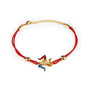 Kordelarmband Trinacria