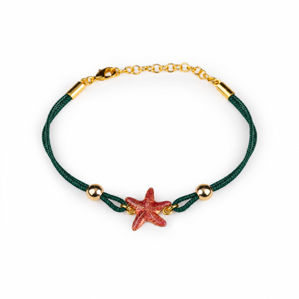 Armband Seestern Rot