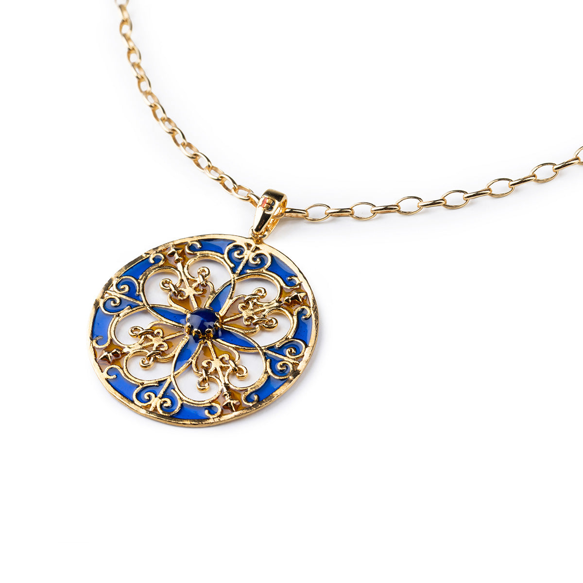 Pendente Rosone Blu
