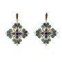 Ohrringe Barock Blau