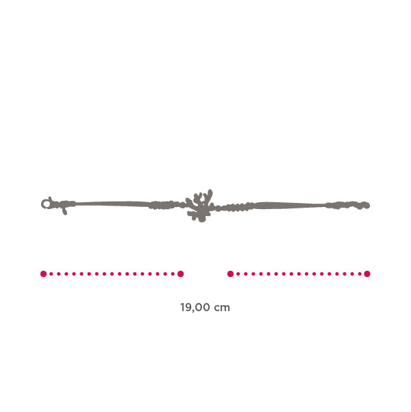 Korallenarmband Lapilli
