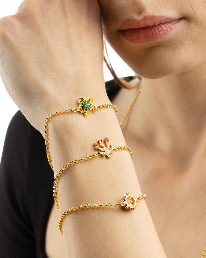 Bracciale  Rolò Caretta Lapilli