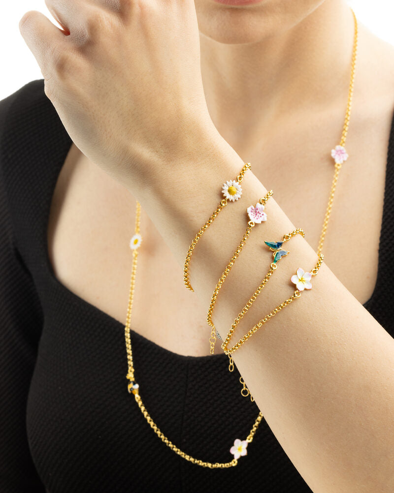 Bracciale Rolò Fiore di Pesco