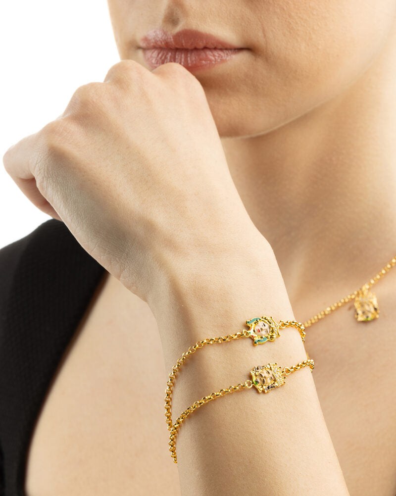Bracciale Rolò Mori Regina Lapilli