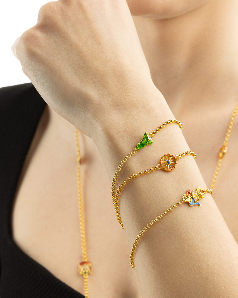 Rolò Trinacria Bracelet
