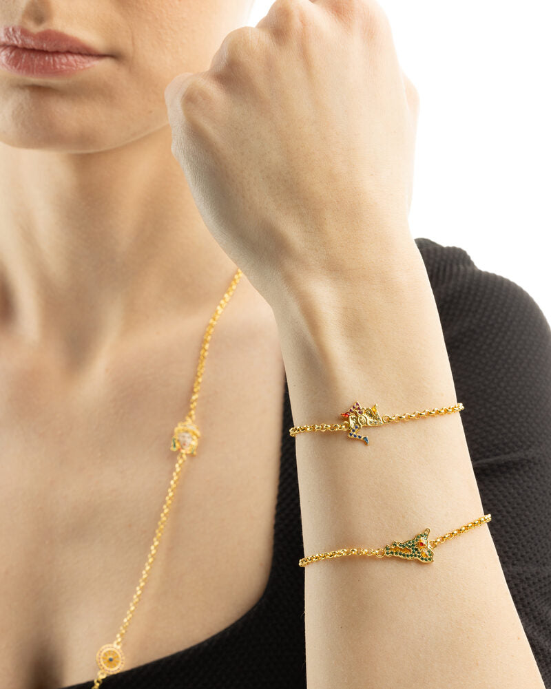 Sicily Lapilli Rolò Bracelet