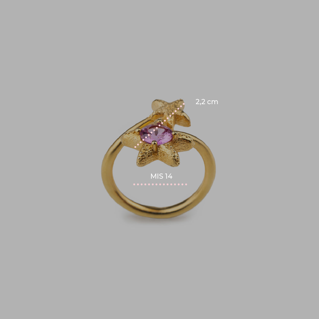 Anello Mini Stella Gemma
