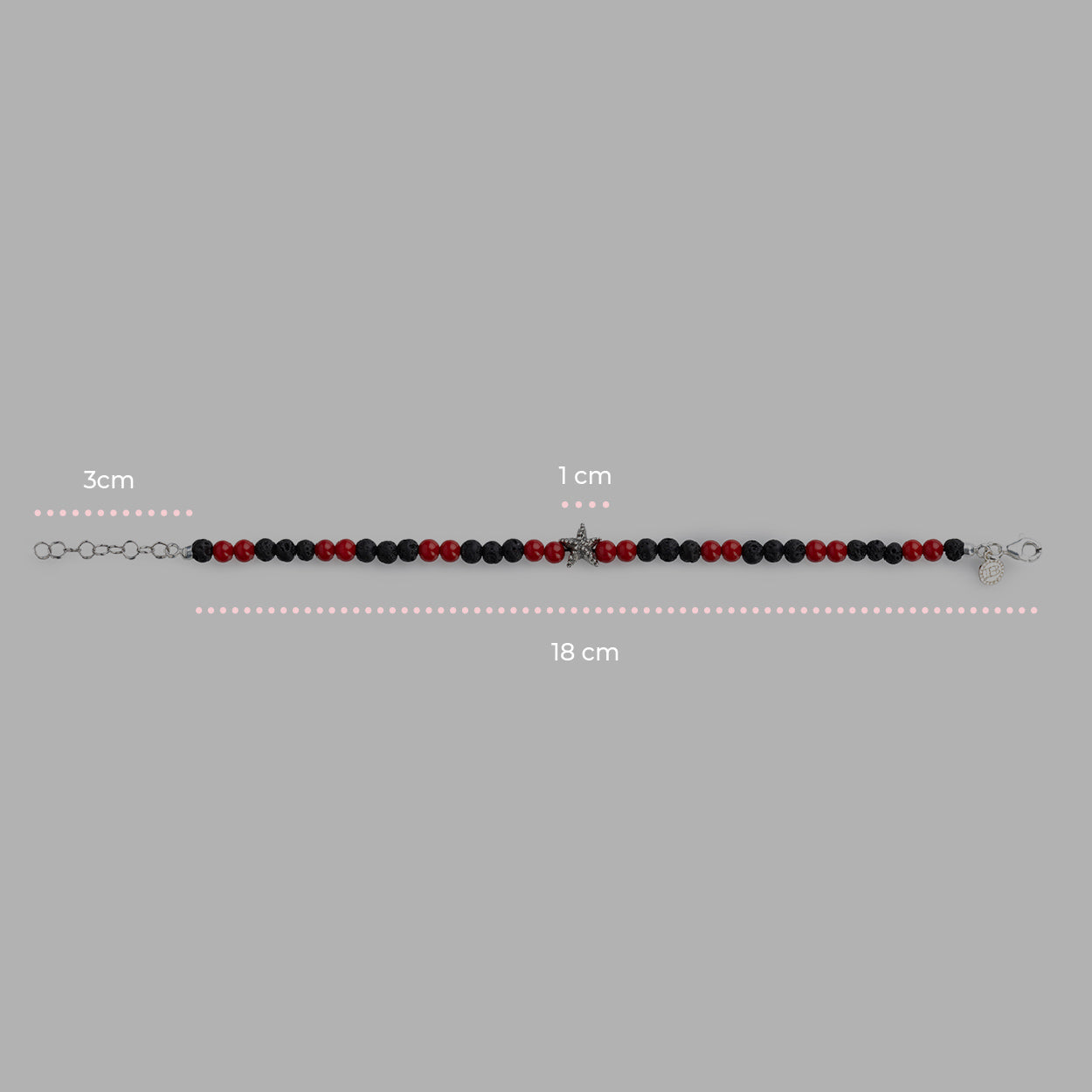 Armband Lava Stern Koralle