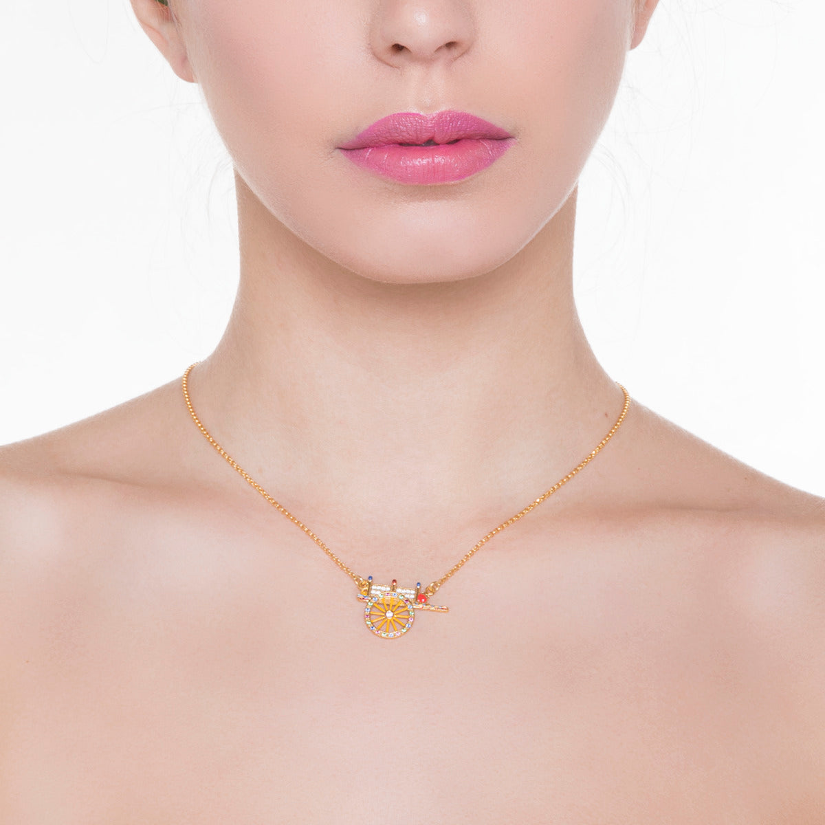 Collana Carretto Lapilli