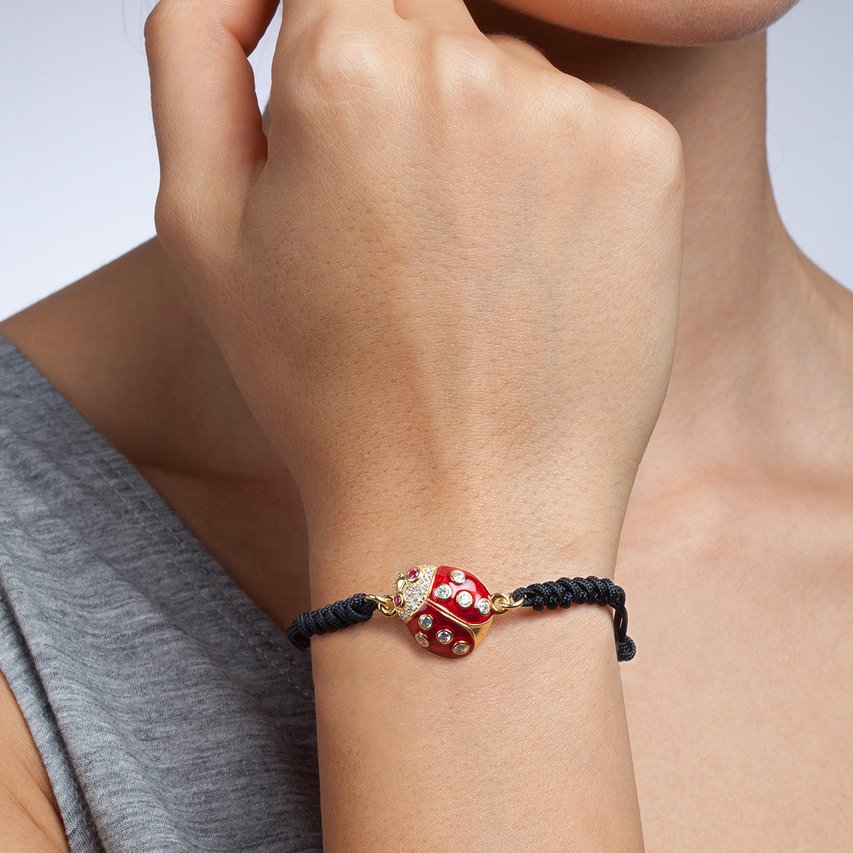 Bracciale Coccinella Lapilli