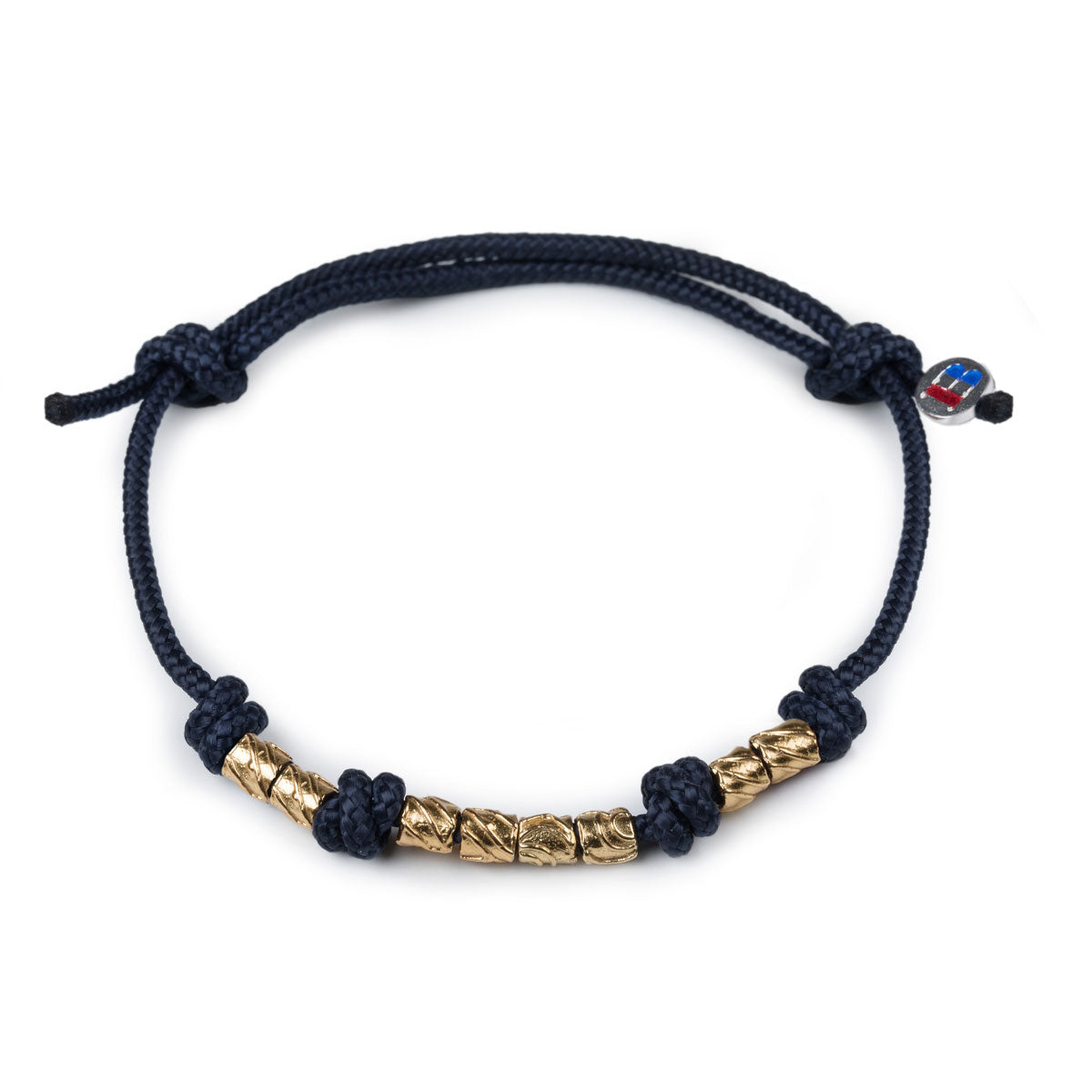 Kordelarmband mit Nugget-Perlen in verschiedenen Farben