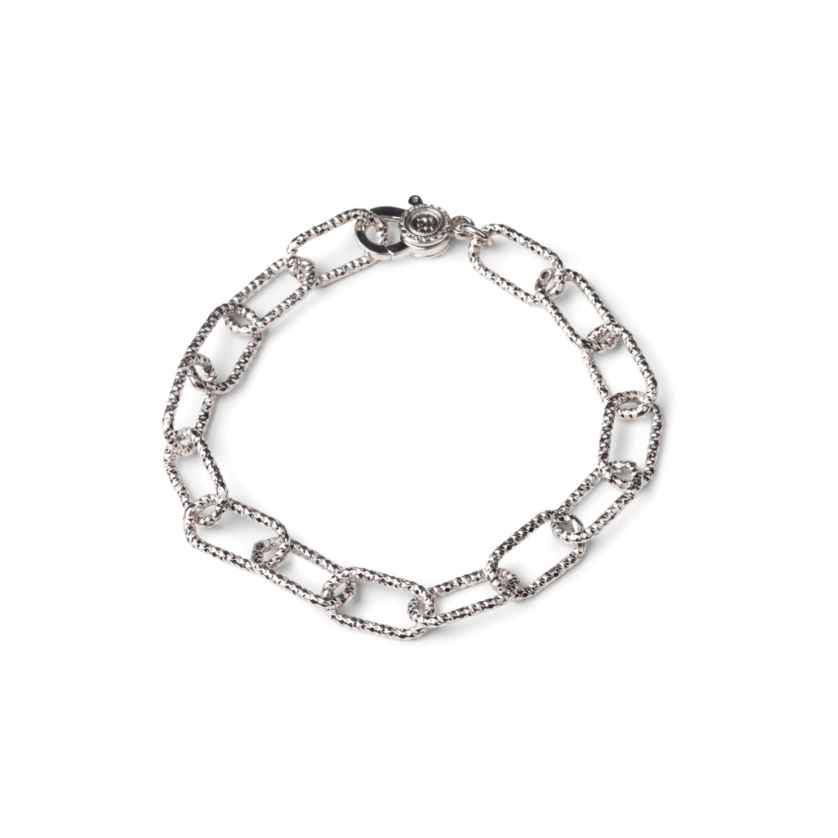 Base Bracciale Diamantato Rodio