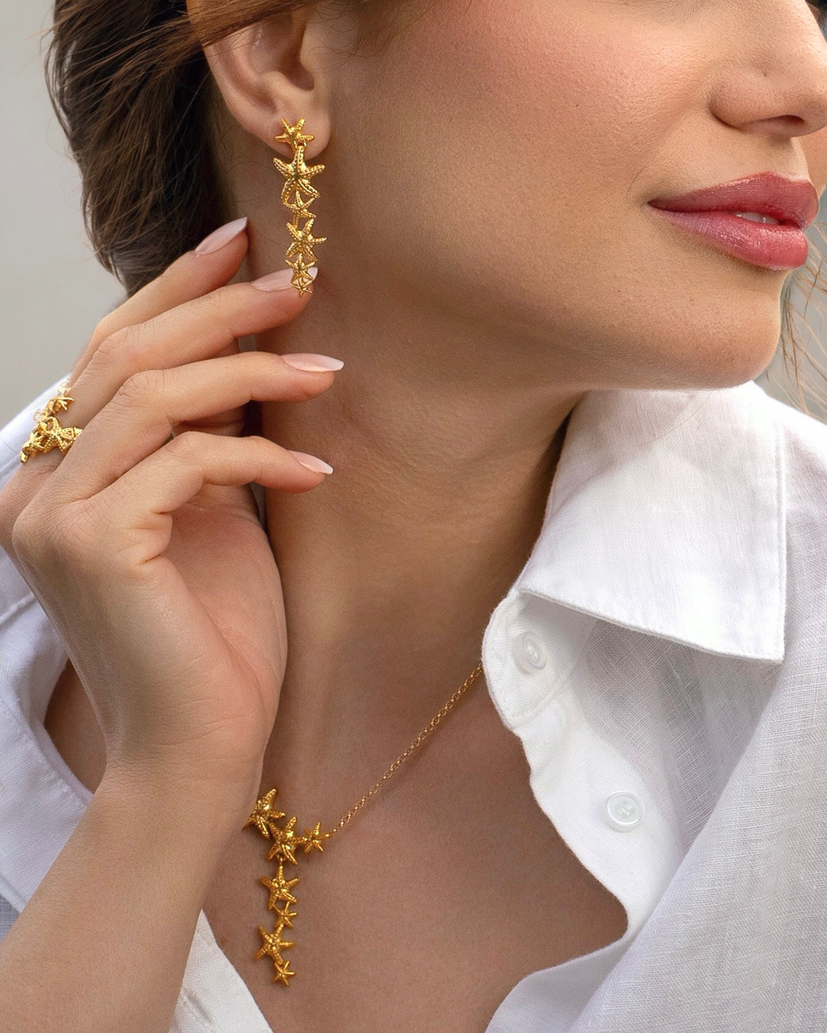 Orecchini Marea Gold