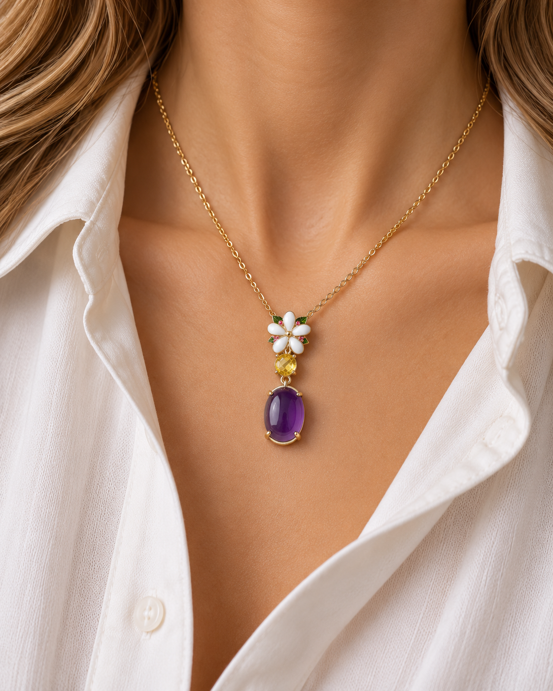 Collana Gelsomino Gemma