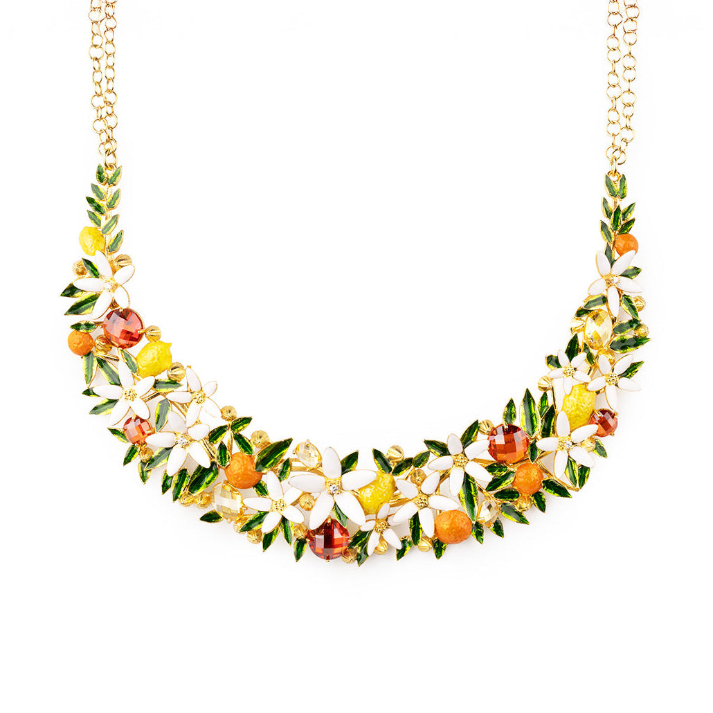 Zagara Flower Necklace