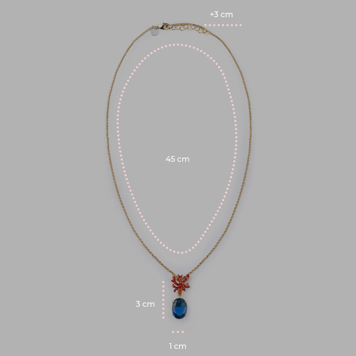 Collana Corallo Gemma
