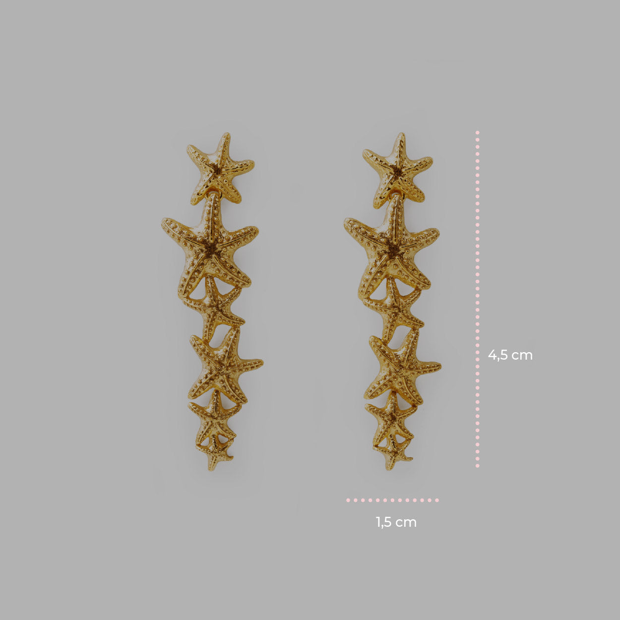 Orecchini Marea Gold