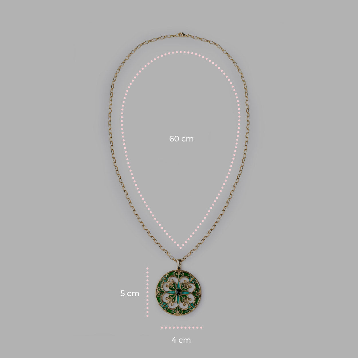 Pendente Rosone Verde