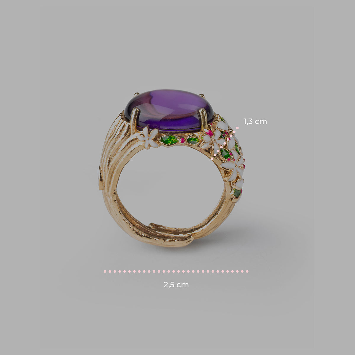 Anello Gelsomino Gemma