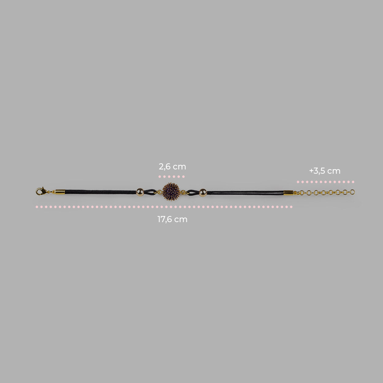Bracciale Cordino Riccio Aculei