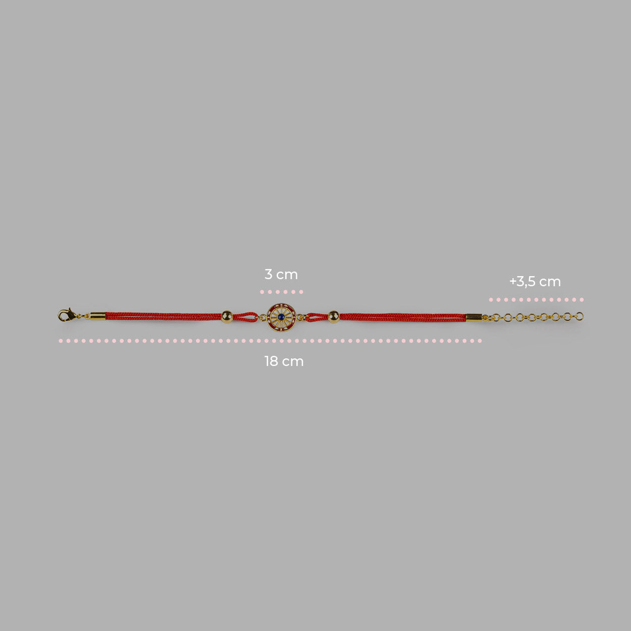 Kordelarmband Rad