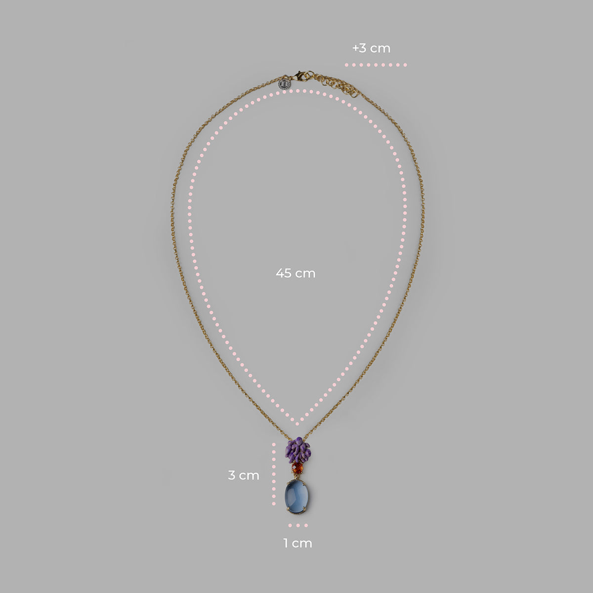 Collana Glicine Gemma