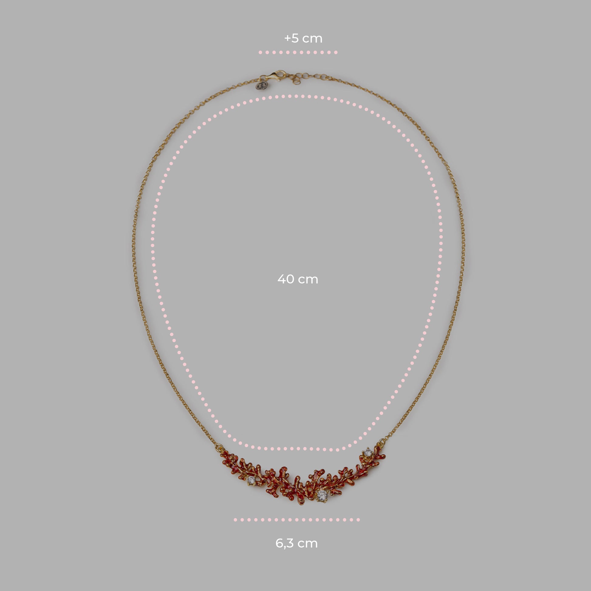 Mini Collier Corallo