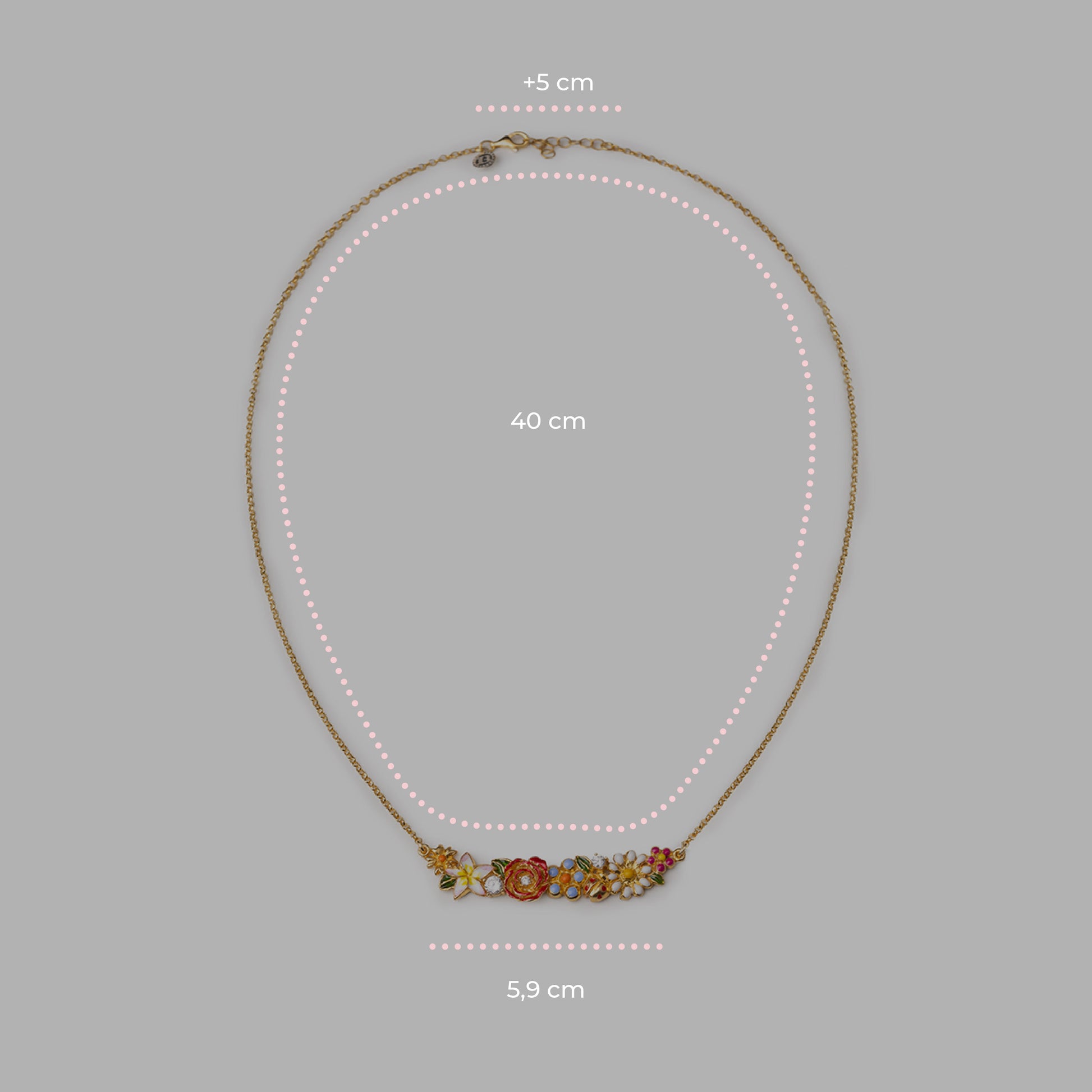 Mini Collier Giardino Fiorito