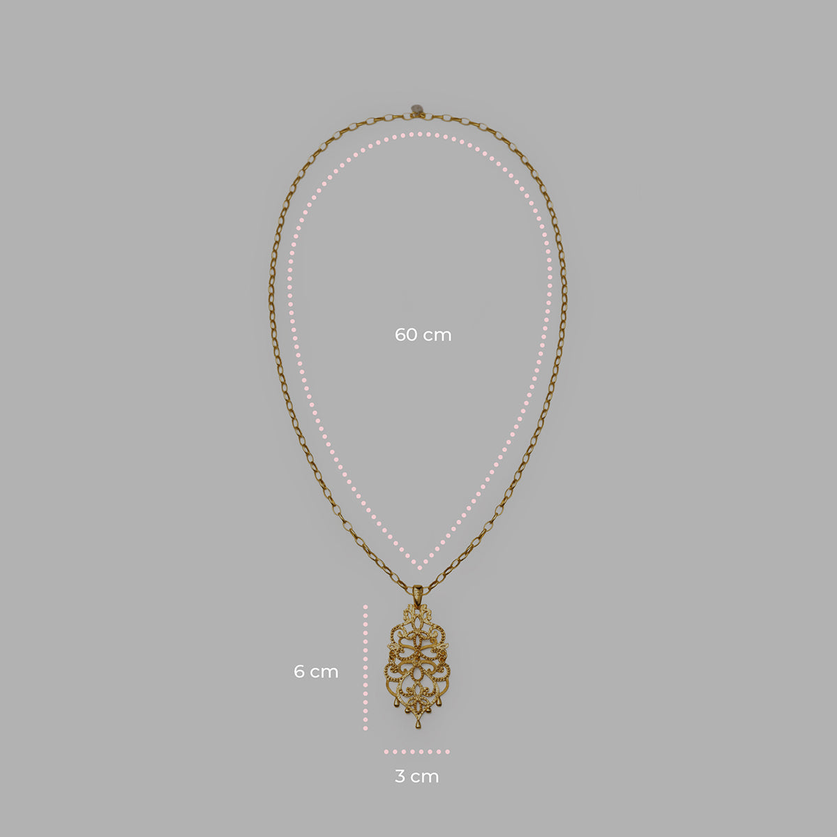 Collana con pendente Gitana
