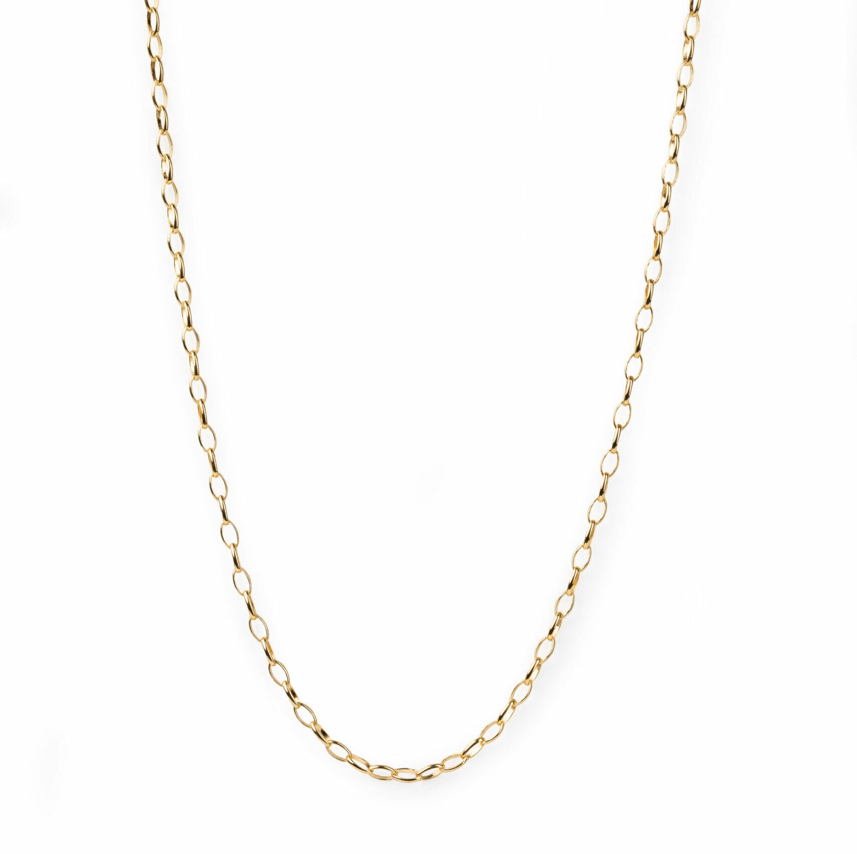 Collana Ovalina Dorata