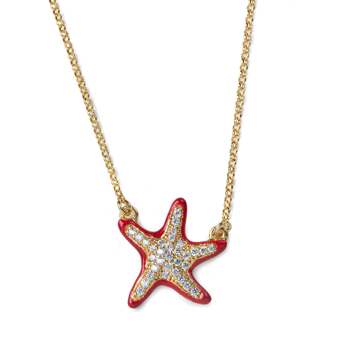 Collana Stella Marina Lapilli