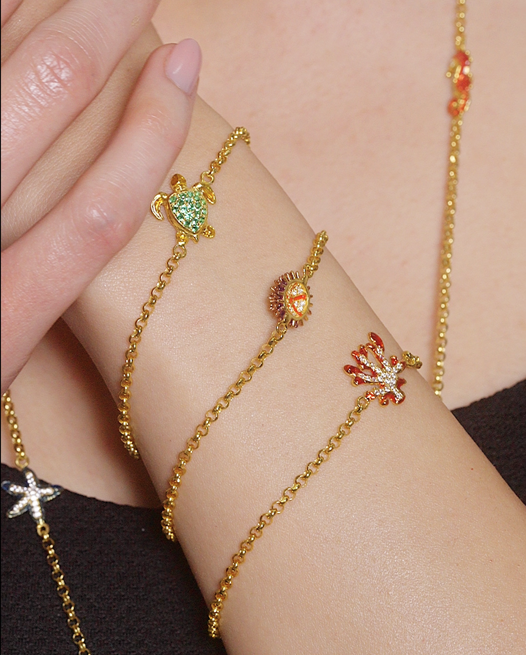 Bracciale Rolò Riccio Aculei Lapilli